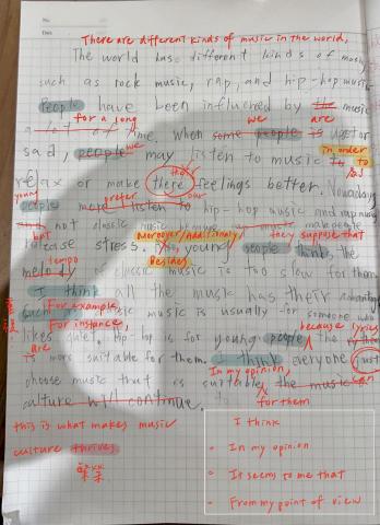 孫子貽 - 作文講解