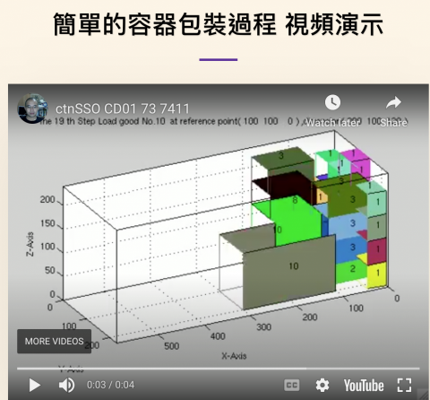 jiing's Studio - 單一貨櫃排貨支援系統