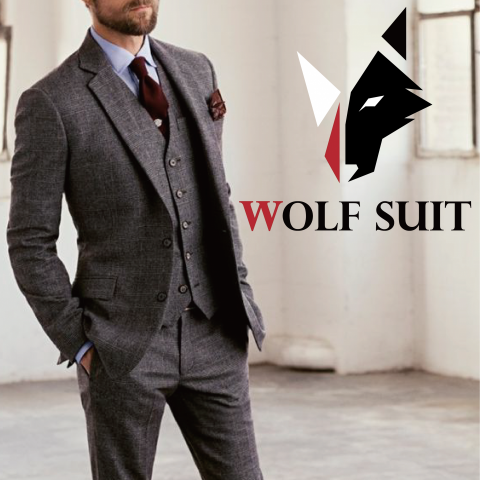 連盛 - 西裝服飾LOGO設計