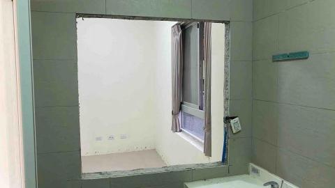 崴信企業社 - 輕石隔間開洞