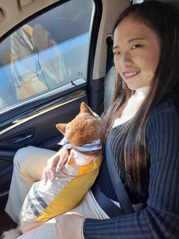 薏嘉（寵物保母） - 十歲柴犬（波卡）