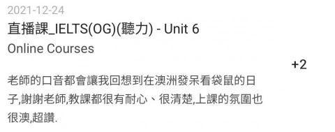 Moffett inAustralia - Student feedback :)