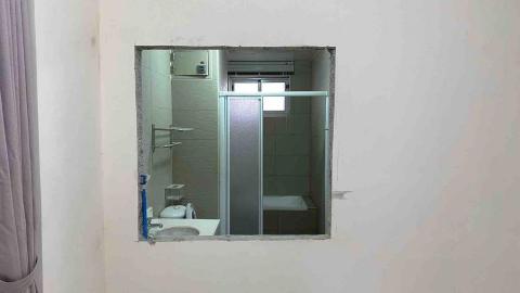 崴信企業社 - 輕石隔間開洞