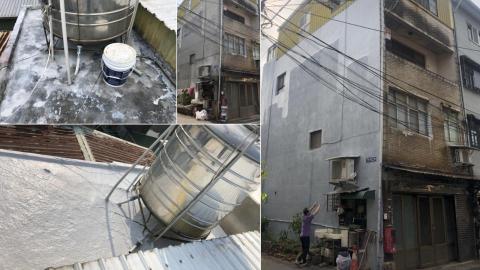 鄭豐秝 - 屋頂、外牆皆因老舊而漏水，採用CP質最好的方式幫客戶省錢並改善漏水問題