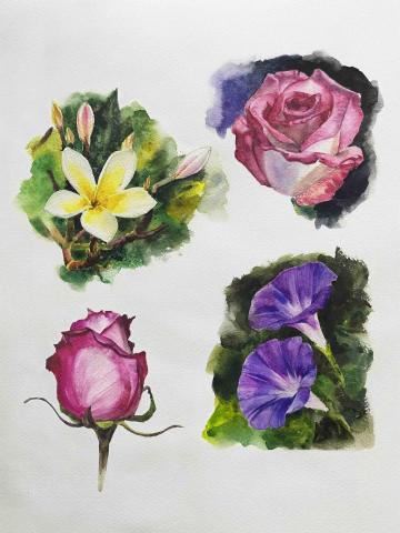 佐森美學 TheForest Art Stu. - 水彩花卉