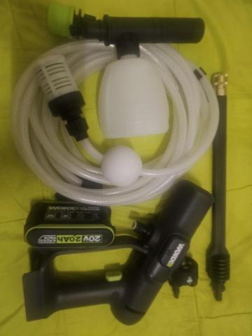 居家清潔 - 威克司高壓無線清洗機WU623.1