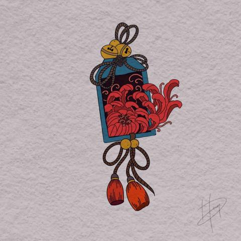 李何韋翰 - 插圖 - 彼岸御守