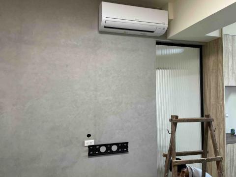 七七個人油漆工程行 - 樂土仿思特曼 清水模手法