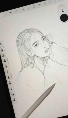♡艾比繪畫教學♡ - 人物電繪草稿