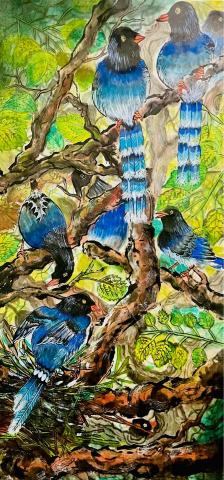 黛飾萍藝工作室 - 國小組水墨創作