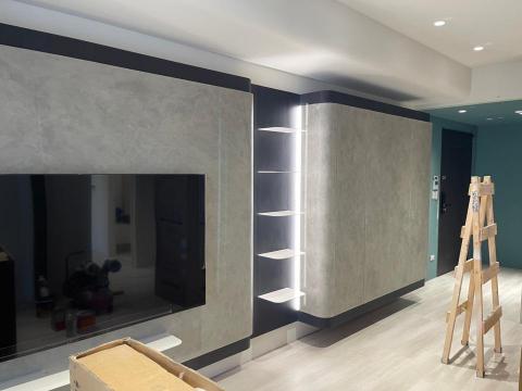 阿豪 - 裝潢案 斯曼特 對花 全室乳膠漆