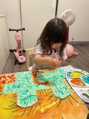 黛飾萍藝工作室 - 上課過程