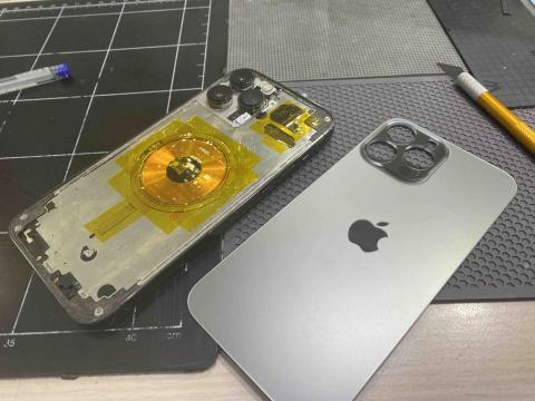 牛盾蘋果快修 - iPhone 13 Pro 後殼玻璃 維修 03