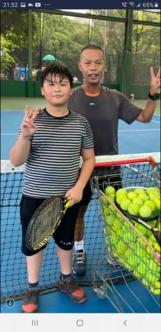 陳教練 - 與學員合影