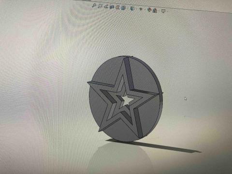 阿翔 Auto Cad 工作室 - 星星盤