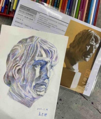 卓思妤 - 色鉛筆