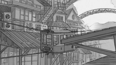 史以凡 - 動畫場景設計 史以凡 - 動畫場景設計