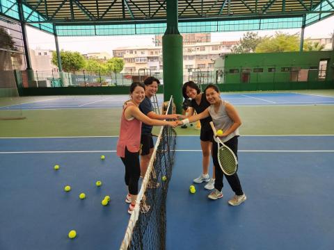 蔡政翰 - 學員比賽完的禮貌握手