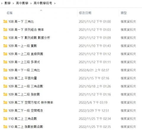 小傑老師 - 收集眾多數學段考考卷 ，這些資源都會分享給學生 