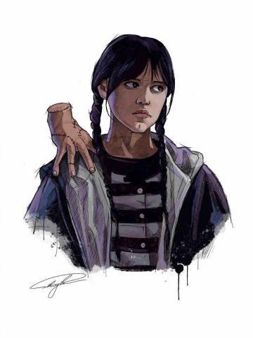 史以凡 - Wednesday 插畫 史以凡 - Wednesday 插畫