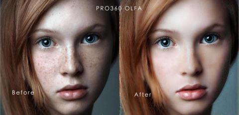 Olfa人生不設限 - 人像修飾斑點