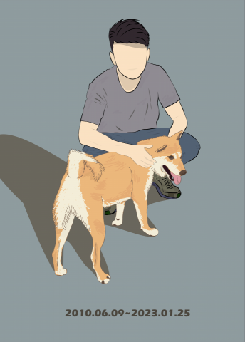 hong cheng - 似顏繪 手機桌布