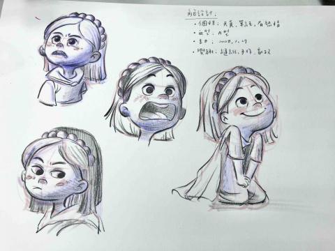 蘇上瑄 - 漫畫人物設計