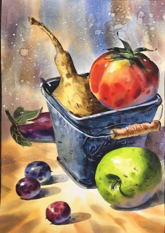 蘇上瑄 -  靜物水彩