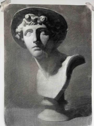 蘇上瑄 - 素描石膏像