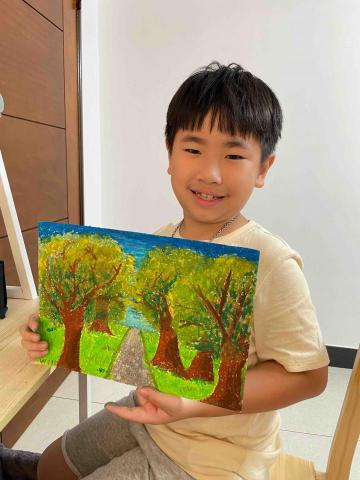 Yvette 蘇 - 遠近的調適越來越熟悉! 能完成滿意的畫作讓老師我非常驕傲喔! Yvette 蘇 - 遠近的調適越來越熟悉! 能完成滿意的畫作讓老師我非常驕傲喔!