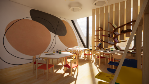 連振凱 - 幼兒園設計 (一樓室內)