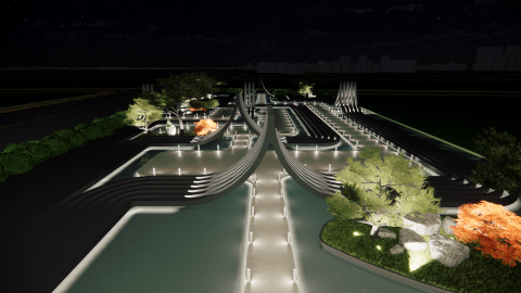 連振凱 - 健豪印刷辦公室設計 (景觀設計)