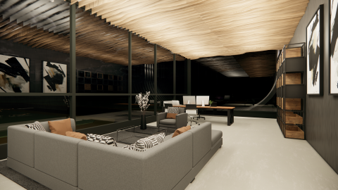 連振凱 - 健豪印刷辦公室設計 (2F經理辦公室)