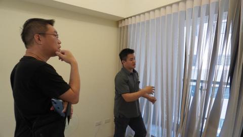 桂堂窗簾-Norman 頂級窗簾宜花東經銷 - 1小時安裝完畢，屋主親自驗收！相當滿意