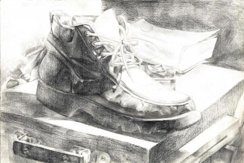 江采萱（娜恩） - 素描作品