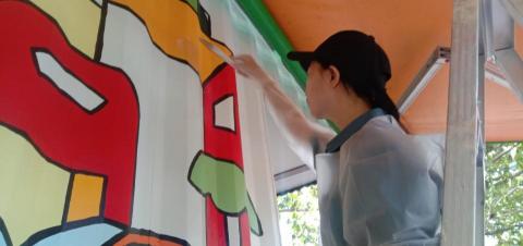 江采萱（娜恩） - 壁畫/貨櫃圖設計