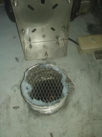 嘉澤滅鼠封堵防治工程 - 排煙管鐵網封堵 嘉澤滅鼠封堵防治工程 - 排煙管鐵網封堵