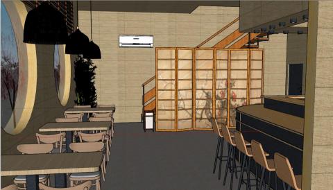 江采萱（娜恩） - 室內設計(日式餐廳)