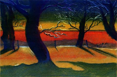 江采萱（娜恩） - 粉彩作品