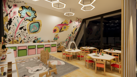 連振凱 - 幼兒園設計 (二樓室內)