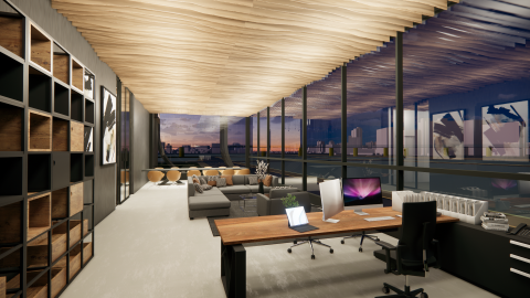 連振凱 - 健豪印刷辦公室設計 (2F經理辦公室)