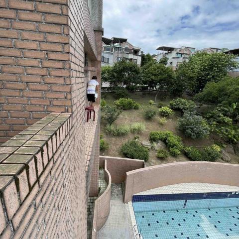 聖意防水工程 - 居家客房漏水，牆外補強防水工程