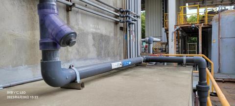 郡祥   居家修繕工作室 - 工業水3吋排水旁通管線配接