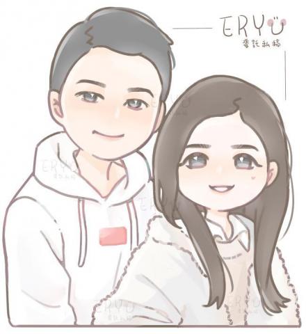 尹口 - Q版半身/簡單上色 尹口 - Q版半身/簡單上色