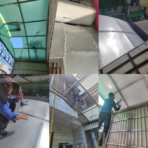 品欽工程行 - 大熱天,2樓
客戶需求,舊的採光罩滴水,且破裂
我們採取了最幫客戶用(防水最棒材料)
,及換朔鋁板
業主喊贊,很紮實,
完成 品欽工程行 - 大熱天,2樓
客戶需求,舊的採光罩滴水,且破裂
我們採取了最幫客戶用(防水最棒材料)
,及換朔鋁板
業主喊贊,很紮實,
完成