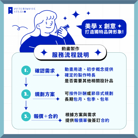 餘光影像工作室 - 動畫製作之服務流程