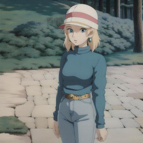 岳霖 - 吉卜力風格人物繪畫 岳霖 - 吉卜力風格人物繪畫