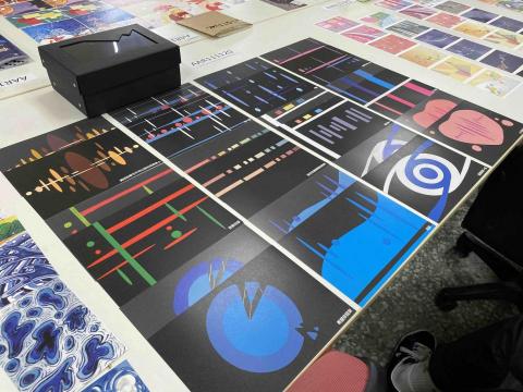 詹棅權Eric - 設計作品-對於十二首音樂的感受與詮釋