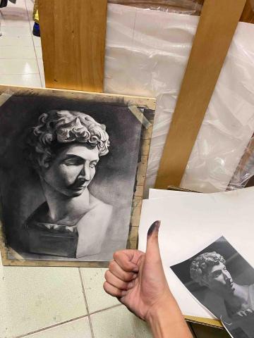 詹棅權Eric - 素描作品-美蒂奇