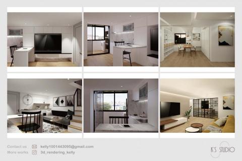 嗨， 我是凱莉｜K&rsquo;S STUDIO｜空間專業渲染及規劃 - 
